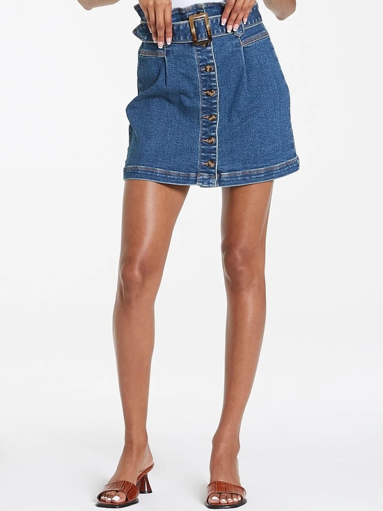 Dear John Dresses & Skirts - Dear John Elysee South Beach Mini Skirt Denim
